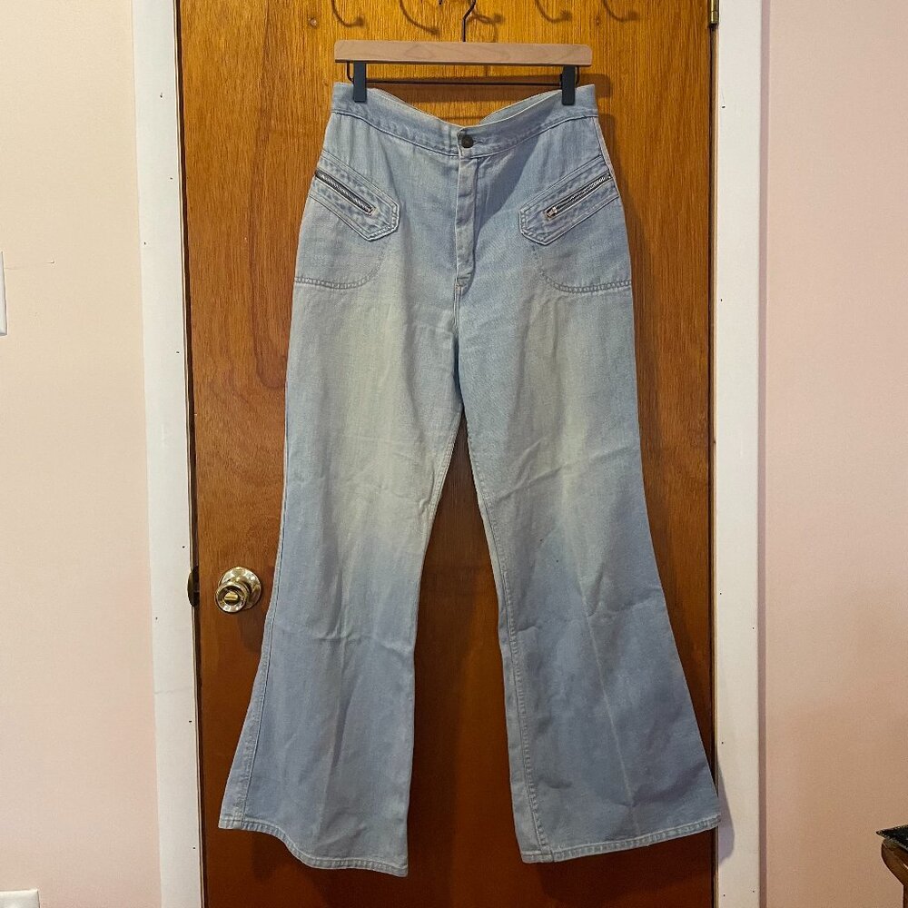 VINTAGE Flare Jeans Lightwash